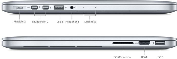 Retina Macbook Pro 13" | 2.8GHz i5, 8GB RAM 128GB SSD