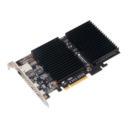 Sonnet McFiver Multifunction PCIe card - 10Gb/s Ethernet, Dual M.2 NVMe, 10Gb/s USB C