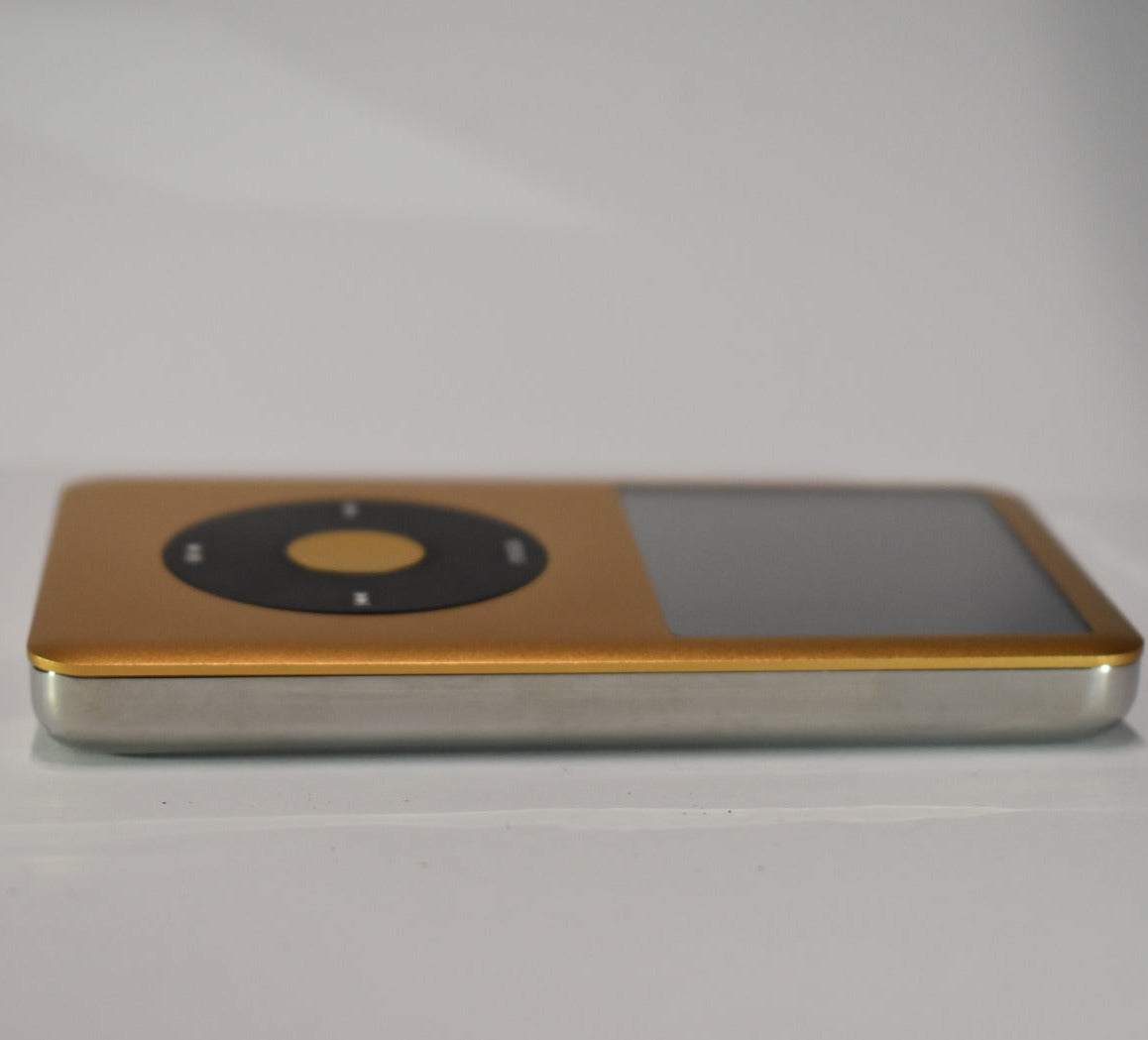 iPod classic - Gold and Black | Flash Storage and Extended Battery
