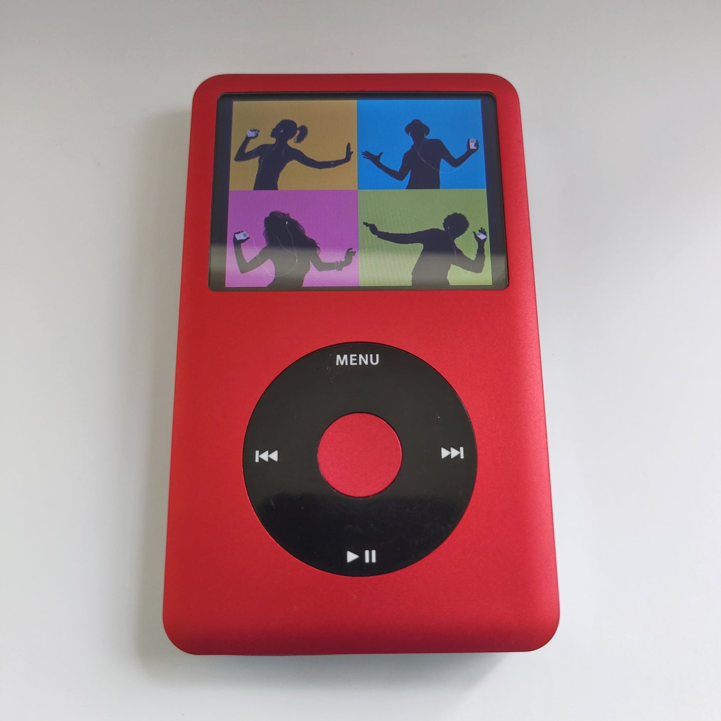 iPod classic - Red and Black | Flash Storage and Extended Battery