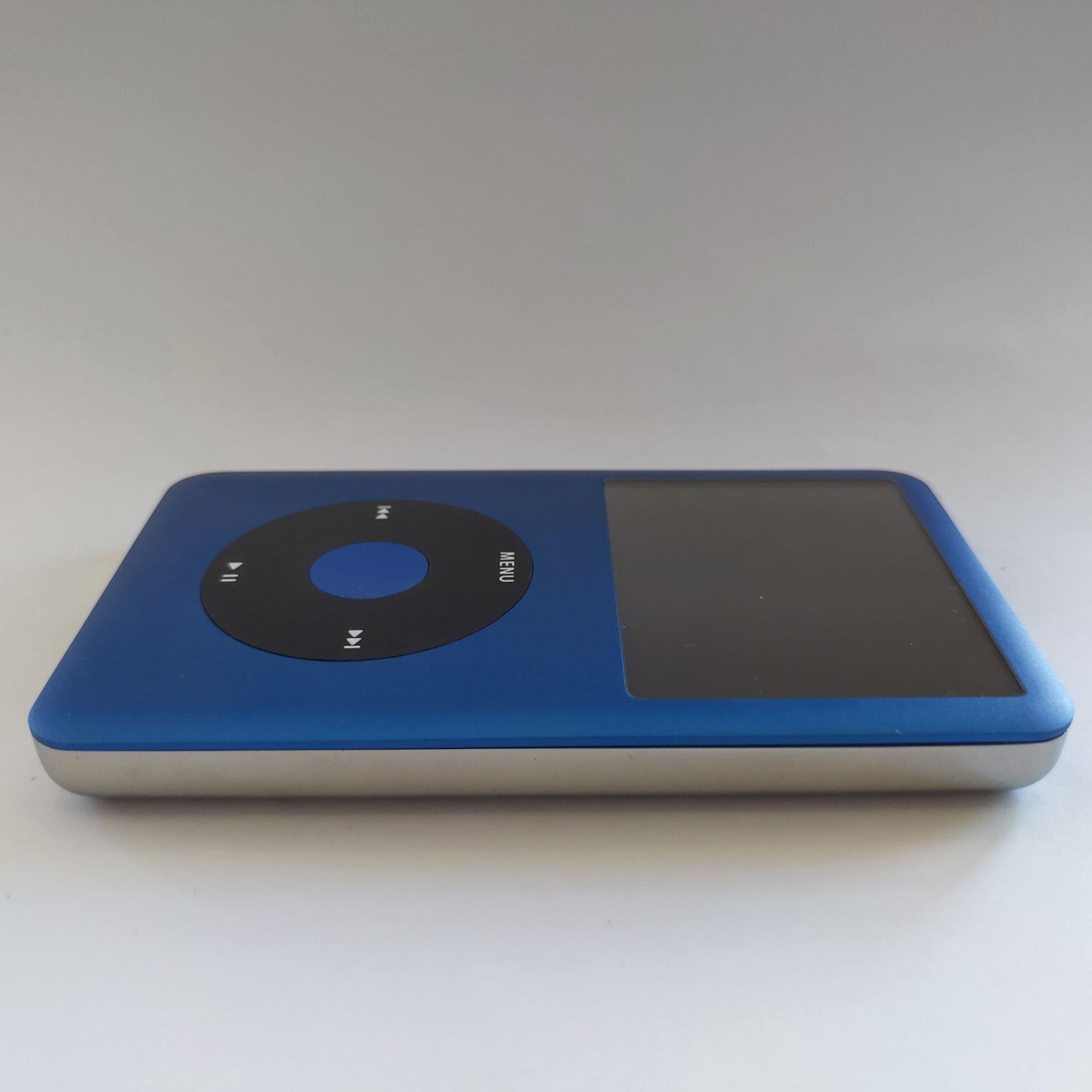 Custom Blue iPod classic side view