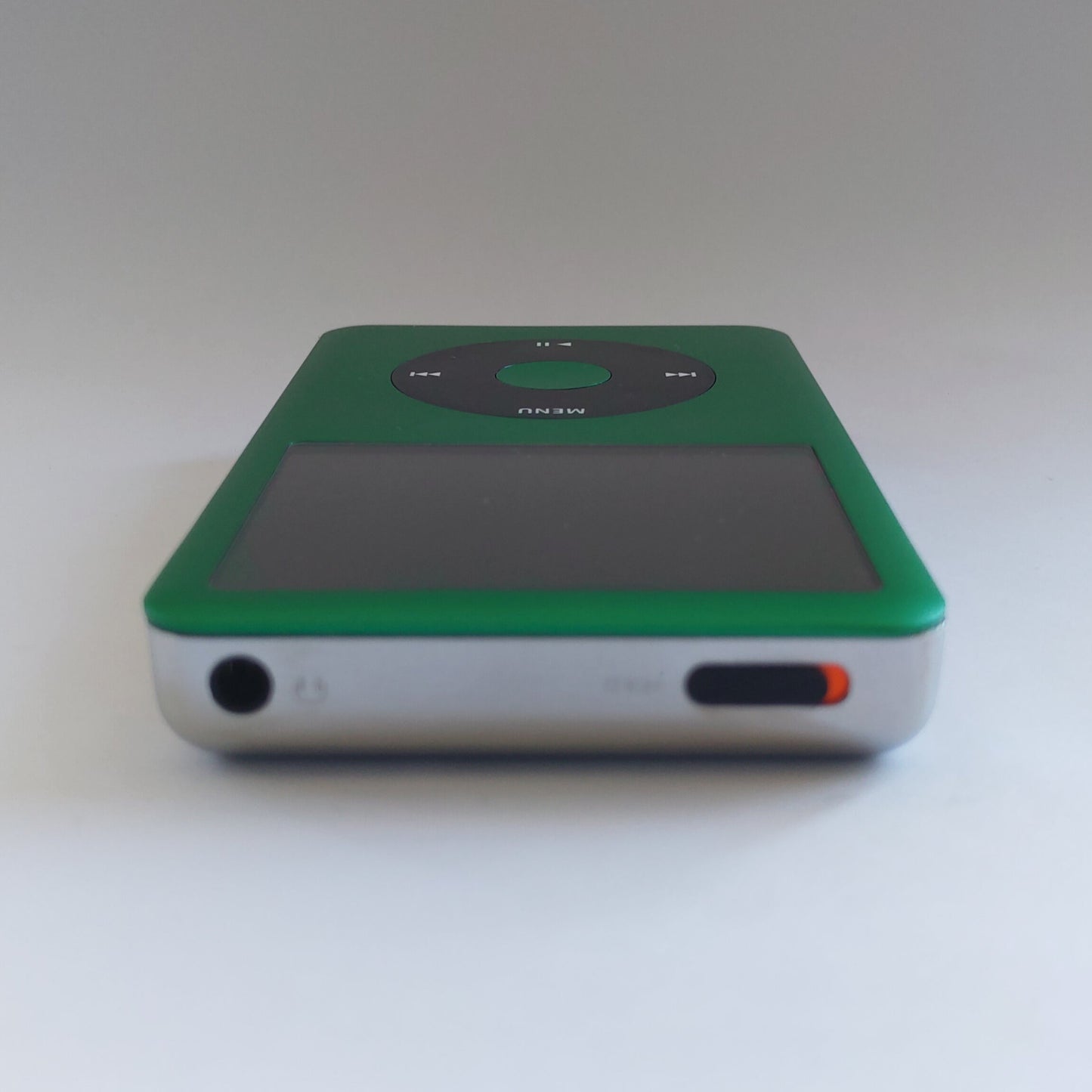 Custom Green iPod classic top view