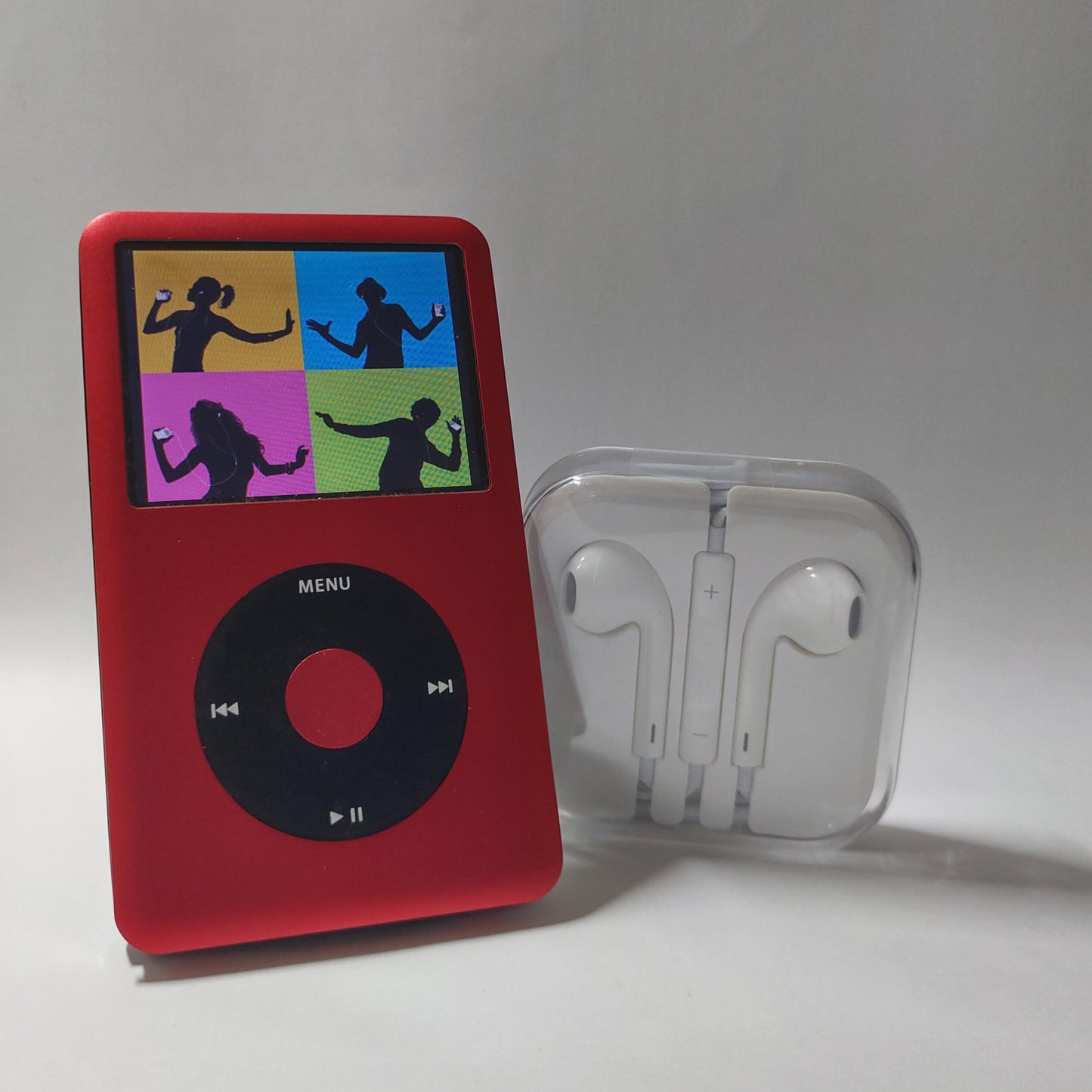 iPod classic - Red and Black | Flash Storage and Extended Battery