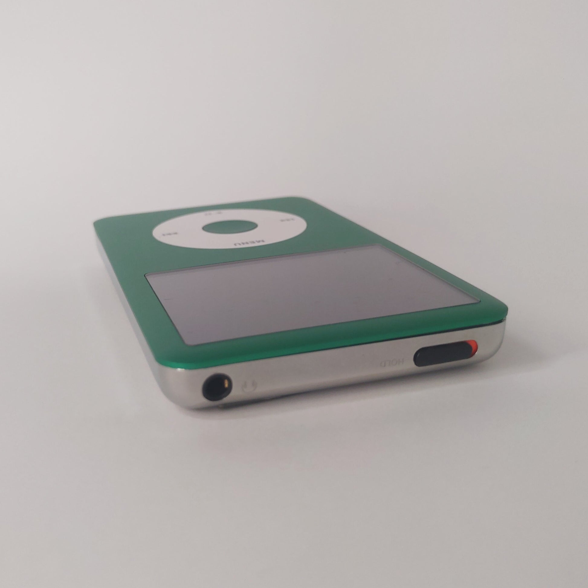 iPod classic green top view