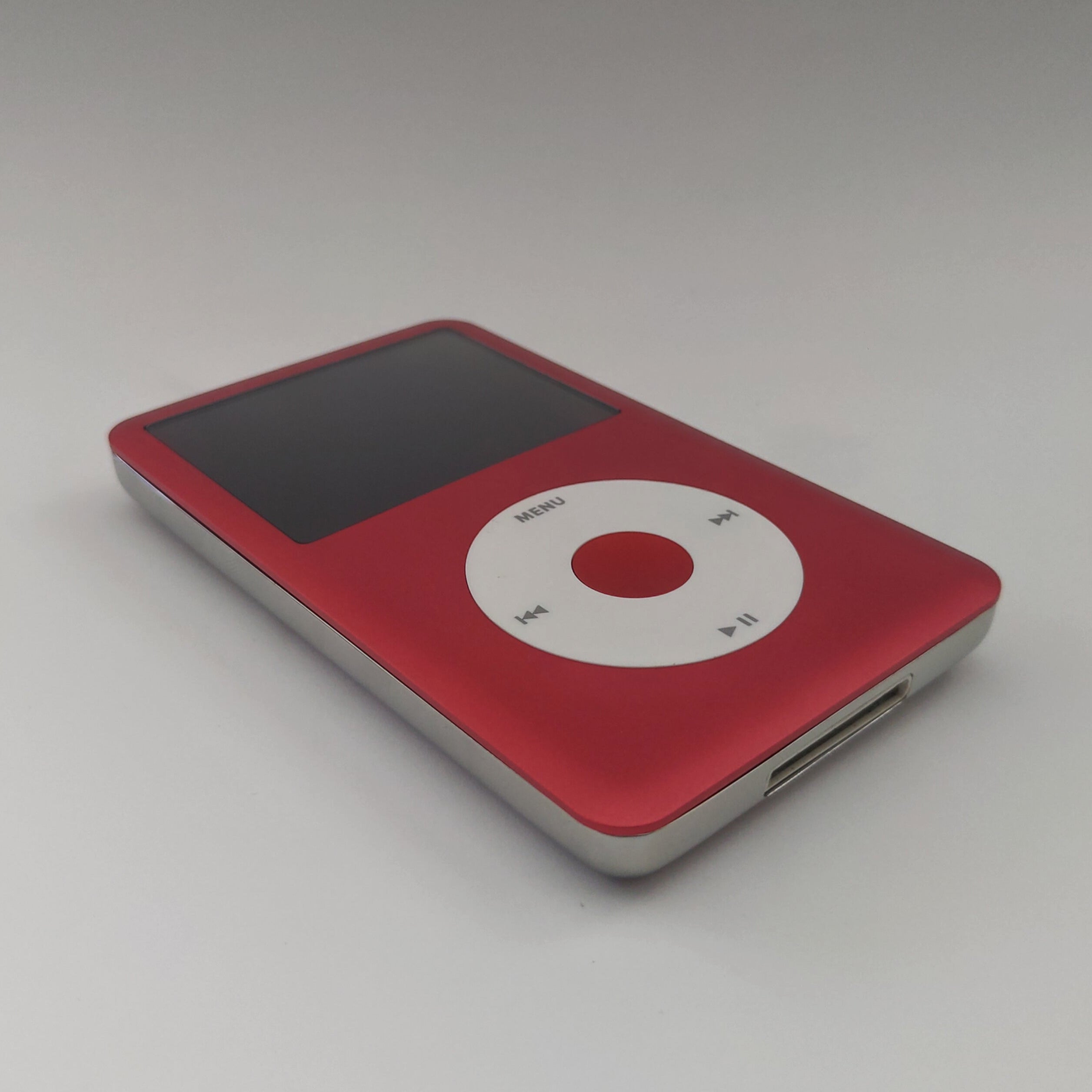 iPod classic - Red and White | Flash Storage and Extended Battery