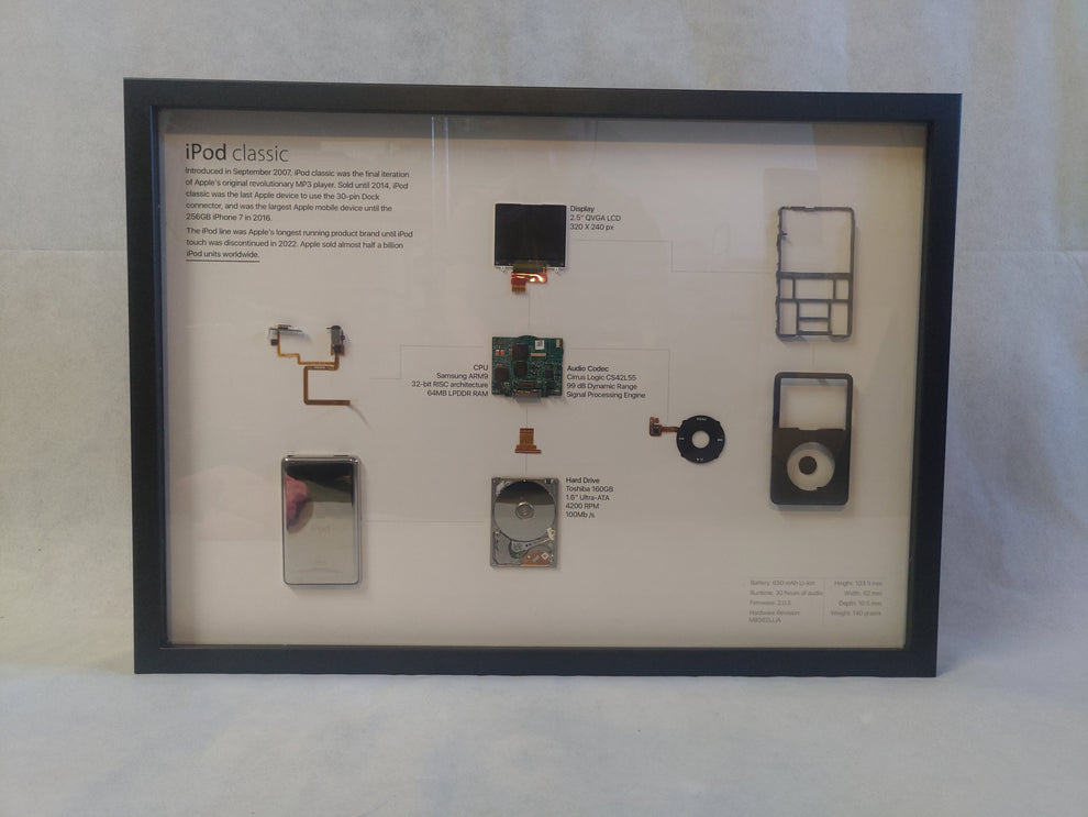iPod classic - Teardown Display (A2 Frame) – DCG !Pod