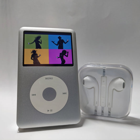iPod classic - Silver | Flash Storage and Extended Battery