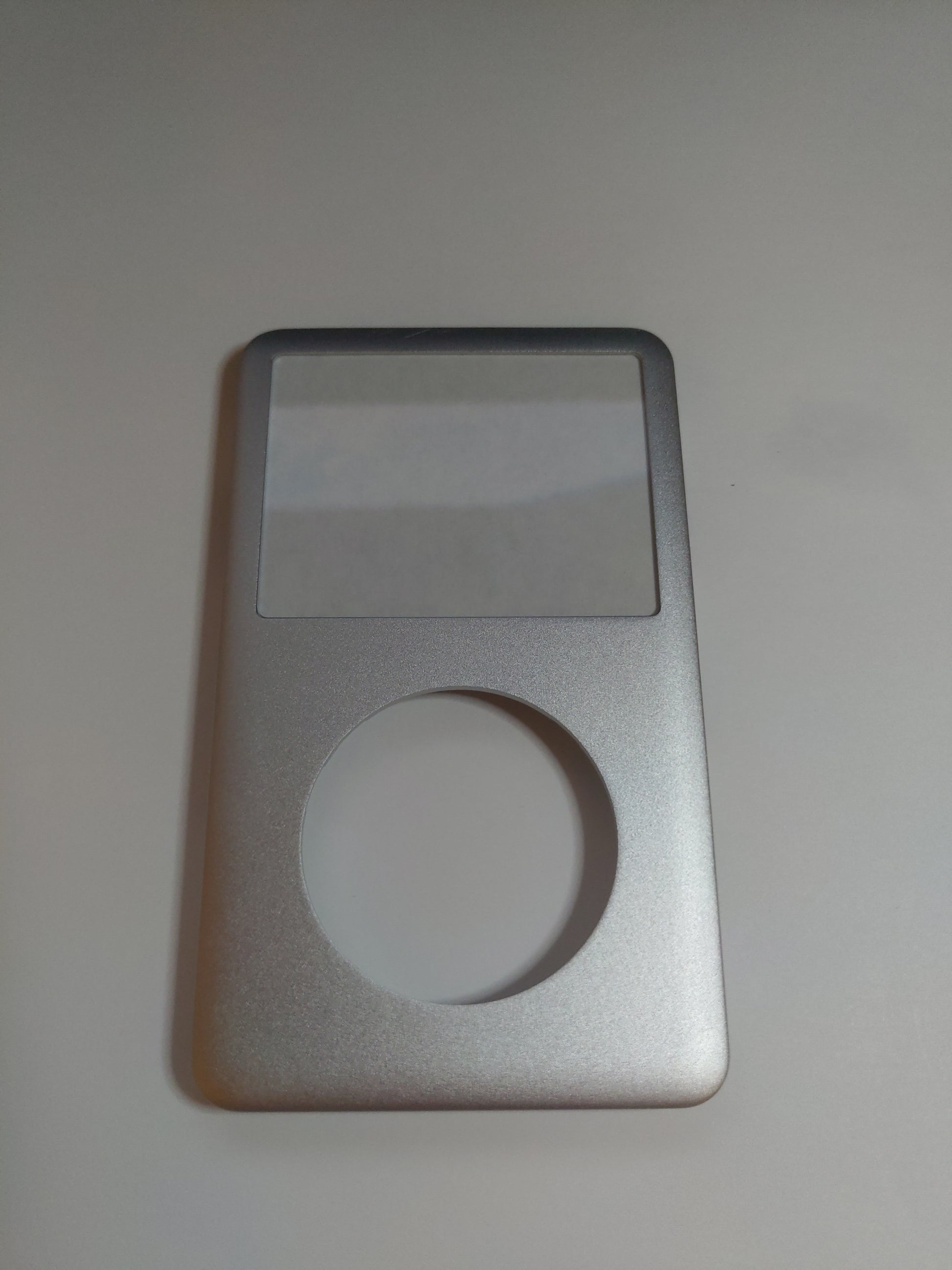 iPod classic front panel component - silver