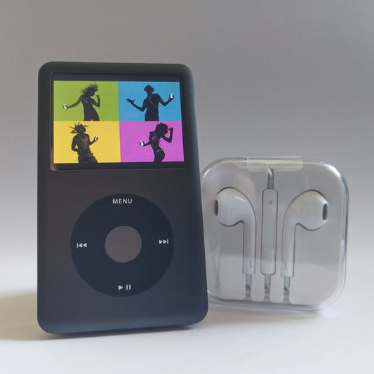 iPod classic - Grey | Flash Storage and Extended Battery